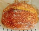 Foto langkah ke 16 dari resep Kunyit Jinten Hitam Sourdough Bread.