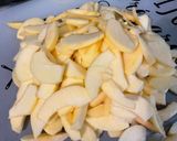 Une image de l'étape 7 de Gâteau bicouche croustillant fondant aux pommes et amandes.