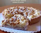 Foto del passaggio 4 della ricetta Crostata di mele e pinoli al profumo di cannella - senza glutine