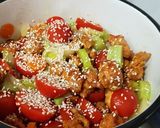 Pas rețetă Pui piri piri cu legume la tigaie 3 fotografie