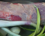 Foto del paso 1 de la receta: Peceto con salsa criolla