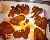 A picture of step 5 of Fried chicken kfc style.
