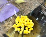 A picture of step 1 of Sangria 🍑 🍌 🍋 🥝 🍊.