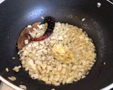 A picture of step 5 of Amarnath Leaves with Potato Curry.