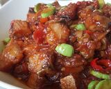 Foto langkah ke 6 dari resep Telang Asam Manis Pedas Special Pete Banjarmasin.
