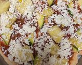 A picture of step 4 of Mango Pineapple Jain Pizza.