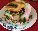 A picture of step 20 of Mirror Glaze Cake.