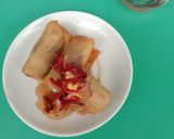 Foto langkah ke 4 dari resep Lumpia isi mie habang.