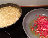 Foto del paso 6 de la receta: Chuletas a la plancha y salteado de verduras
