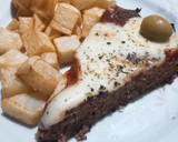 Foto del paso 9 de la receta: Mega hamburguesa a la pizza