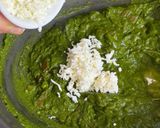 A picture of step 7 of High Protein Palak Paneer Bhurji No Cream Only Milk 🥛 Se Creamy & Calcium Rich.