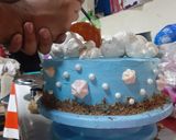 Foto del paso 12 de la receta: Pastel azul azul