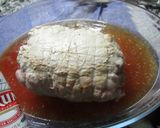 Foto del paso 9 de la receta Arrollado de lomo de cerdo horneado (dietético)