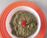 A picture of step 6 of Basil Pesto and Bruschetta.