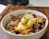 A picture of step 5 of 30-minute Gyudon.