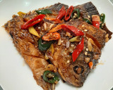 Foto langkah ke 4 dari resep Gurameh Kecap Pedas.
