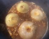 A picture of step 2 of California Farm Baked Yellow Onion Soup.