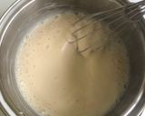 A picture of step 3 of Soy milk  mousse.