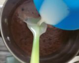 A picture of step 3 of Chocolate pudding 😋😋😋.