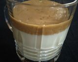 A picture of step 5 of Dalgona Coffee.