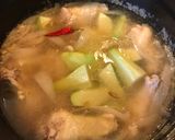 A picture of step 5 of Chicken Tinola.
