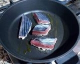Foto del paso 8 de la receta: Solomillo de bonito del Mediterráneo al punto con arroz marinado