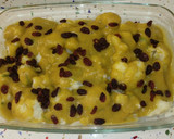 Foto del paso 5 de la receta: Coliflores con crema de calabacín, pasas y queso