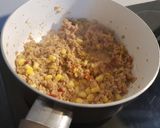 Foto del paso 5 de la receta: Empanadas semi integrales rellenas de proteína de soja