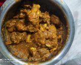 A picture of step 3 of Mutton Pulao.