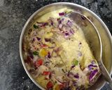 A picture of step 2 of Moonglate pizza.