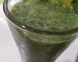 A picture of step 1 of Grapes pudina juice.