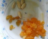 A picture of step 1 of Assamese komolar kheer(Orange kheer).