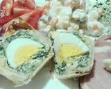 Spenótos tésztakosárka recept fázis 7 fotója