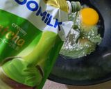 Foto langkah ke 1 dari resep Matcha Crepe Roll Cake.