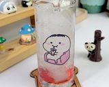 Foto langkah ke 1 dari resep Peach Lime Soda 🍹.