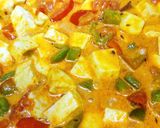 ক্যাপসি মালাই পনির (Capsi malai paneer recipe in Bengali) রেসিপি ধাপ - 7 ছবি