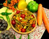 عکس مرحله 1 از دستور ترشی لوبیا سبز و هویج solmaz