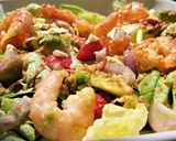 Une image de l'étape 3 de Salade de crevettes à la noix de coco.