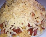 A picture of step 3 of Easy Vegetarian Nachos.