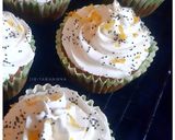 A picture of step 9 of Gluten-free Oats Lemon Poppy seeds Cupcake + Srikhand Frosting.