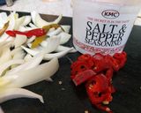 A picture of step 1 of My Salt & Pepper Chilli Fried Chicken 😍😍.
