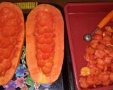 Foto langkah ke 1 dari resep Puding Pepaya.