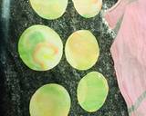 Rainbow Karanji/Gujiya with rava,dry fruits and coconut filling recipe step 4 photo