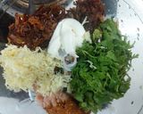 A picture of step 1 of Gola kabab.