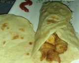 Foto langkah ke 5 dari resep Tortilla /Kebab ayam bolognese.