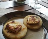 Foto del paso 4 de la receta: Arepa con queso mozzarella 🧀