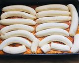Pas rețetă Prăjitură cu banane și cremă de vanilie(Banana Schnitte) 6 fotografie