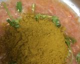 A picture of step 3 of Rabbit fish curry / safi fish.