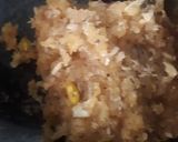A picture of step 4 of Apple coconut burfi.