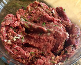Foto del paso 1 de la receta: Polpetone (pan de carne) con hongos y queso